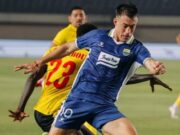 Persib Bandung Menang Tipis 1-0 atas Manila Digger FC lewat Gol Peralta di Menit 89