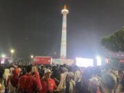 Pesta Rakyat HUT Ke-81 RI Meriah, Ratusan Ribuan Warga Padati Monas dan Bundaran HI
