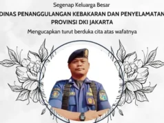 Petugas Damkar Gugur Saat Tangani Kebakaran Sampah di Kramat Jati