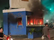 Pos Slipi Kembali Dibakar, Polisi Tingkatkan Pengamanan