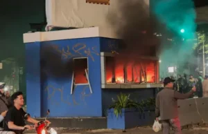 Pos Slipi Kembali Dibakar, Polisi Tingkatkan Pengamanan