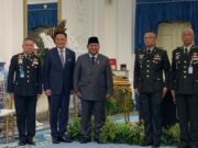 Presiden Prabowo Terima Tanda Kehormatan Militer Thailand