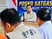 Presiden Prabowo Tinjau Langsung Karhutla di Kalbar, Pimpin Ratas di Pangkalan TNI AU Supadio