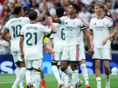 Real Madrid Hancurkan Malaga 4-0, Bellingham dan Guler Borong Gol