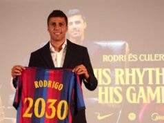 Rodri Resmi Gabung Barcelona, Flick: Pemain Terbaik Nomor 6 di Dunia