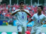 Thailand Unggul 2-0 Atas Singapura di Babak Pertama Semifinal Piala AFF 2026