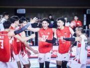 Timnas Voli Putra Indonesia Diserbu Fans Kamboja Usai Menang Telak 3-0