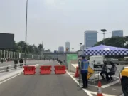 Tol Dalam Kota Kembali Terbuka Usai Kerumunan di Sekitar DPR Reda