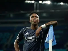 Vinicius Junior Dekati Rekor Neymar di Liga Champions
