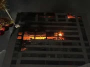 Warga Dengar Dua Ledakan Sebelum Gedung Bapenda DKI Terbakar