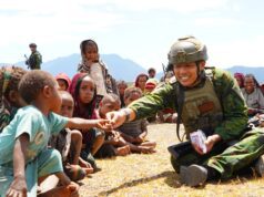Tembus Medan Ekstrem, Koops TNI Habema Berhasil Salurkan 2 Ton Bantuan Kemanusiaan ke Tiga Distrik di Kabupaten Puncak