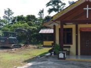 Dukung Pelayanan Umat, Satgas TMMD Ke-129 Kodim 1807/Sorong Selatan Siapkan Lahan Rumah Pastori di Kampung Sesor