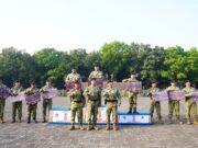 Kapusjaspermildas TNI Serahkan Hadiah Lomba Video Kreatif Bela Diri Taktis HUT Ke-11 Pusjaspermildas TNI