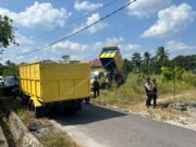 Asintel Satlap Tricakti Beri Penjelasan Terkait Penanganan 53 Ton Pasir Timah di Air Merbau