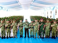 Wapang TNI Tinjau Kesiapan Yonif TP di Sumatera Utara