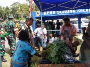 UMKM Persit KCK Cabang XVI Ramaikan Penutupan TMMD Ke-129, Hasil Kebun Mama-Mama Sesor Jadi Produk Unggulan