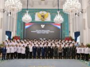 Panglima TNI Hadiri Pengukuhan Paskibraka Tingkat Pusat Tahun 2026