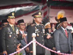 Semangat Kemerdekaan, Dandim 1710/Mimika Hadiri Upacara HUT ke-81 RI di Timika