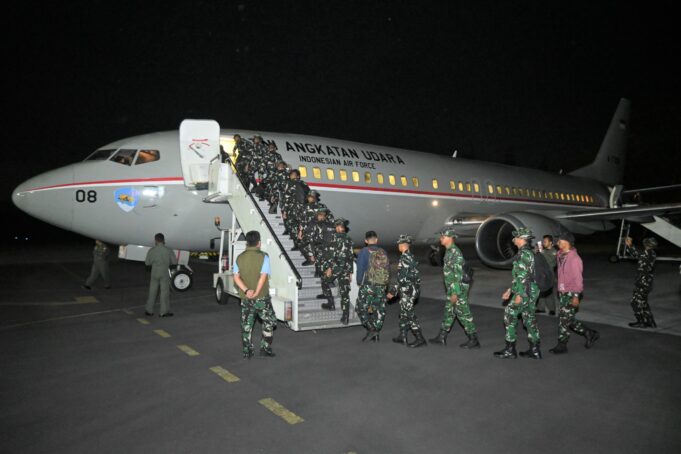 TNI Kembali Kirim Pasukan Tambahan Bantu Karhutla di Kalimantan Barat
