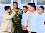 Wapang TNI Hadiri Peresmian PLTS 100 GWp Tahap Pertama Oleh Presiden RI