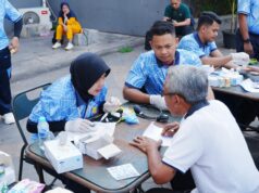 TNI Gelar Pemeriksaan Kesehatan Gratis Sambut HUT ke-81