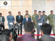 Wapang TNI Dampingi Menhan RI dalam Rapat Kerja Bersama Komisi I DPR RI