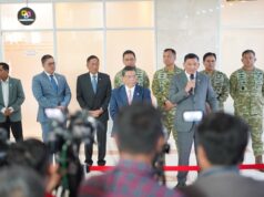 Wapang TNI Dampingi Menhan RI dalam Rapat Kerja Bersama Komisi I DPR RI