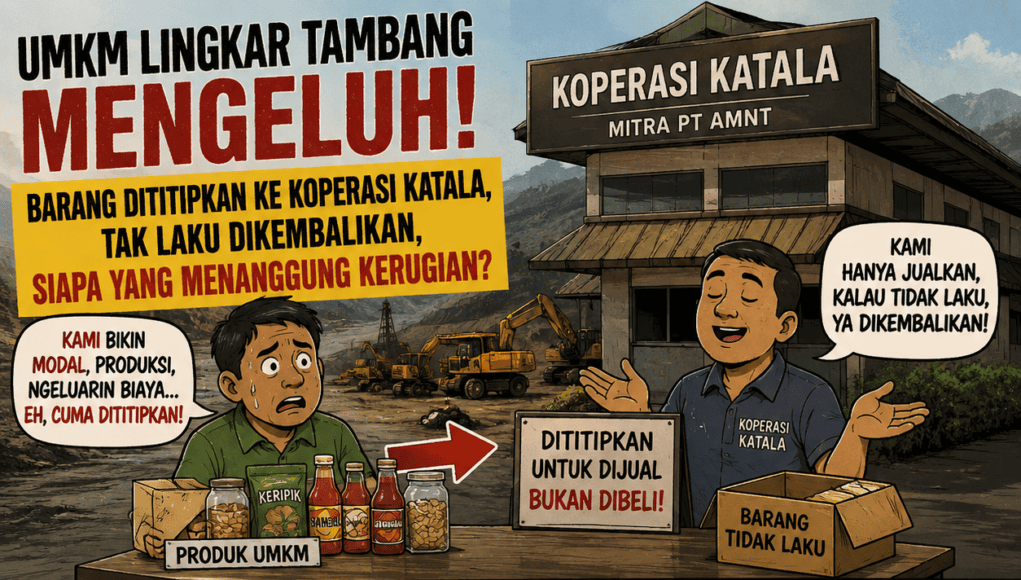 UMKM Lingkar Tambang Mengeluh: Barang Dititipkan ke Koperasi Katala, Tak Laku Dikembalikan, Siapa yang Menanggung Kerugian?