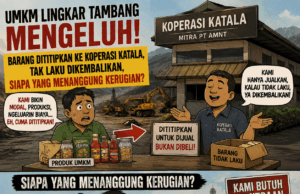 UMKM Lingkar Tambang Mengeluh: Barang Dititipkan ke Koperasi Katala, Tak Laku Dikembalikan, Siapa yang Menanggung Kerugian?