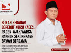 Bukan Sekadar Berebut Kursi Kades, Raden Ajak Warga Bangun Sekongkang Bawah Bersama