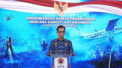 118 Titik Panas Terdeteksi di Kalbar dan Kalteng, Ribuan Hektare Lahan Terbakar