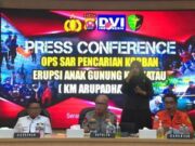 ABK KM Arupadhatu I yang Hilang saat Liput Erupsi Krakatau Ditemukan