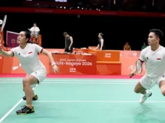 Amri/Nita Tancap Gas, Tembus Final Ganda Campuran Asian Games 2026