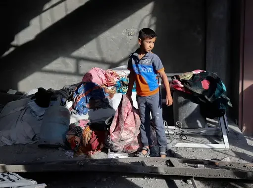 Anak Gaza Hancurkan Layang-layang Kesayangan, Ancaman Serangan Israel Memaksa