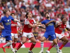 Arsenal Kalahkan Chelsea 2-1 dalam Derby London yang Sengit