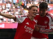 Arsenal Sempurna di Liga Inggris, Bruno Guimaraes dan Saka Hancurkan Sunderland