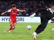 Arsenal Tetap Tak Terkalahkan, Odegaard Pecah Keseimbangan di Napoli