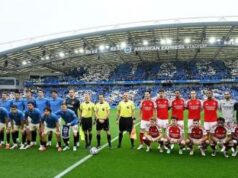 Arsenal Tumbang 3-0 di Kandang Brighton, Puncak Klasemen Lepas