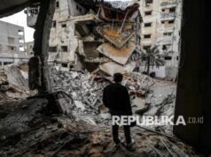 Bangunan Runtuh di Gaza Timbun 50 Anak-Anak