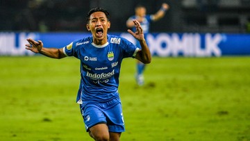 Beckham Putra Berharap Gol di GBK, Persib Siap Hadapi Persija di Kandang Lawan