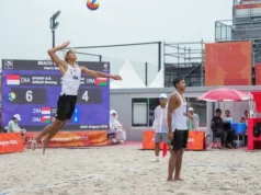 Bintang/Sofyan Tembus Perempat Final Voli Pantai Asian Games 2026