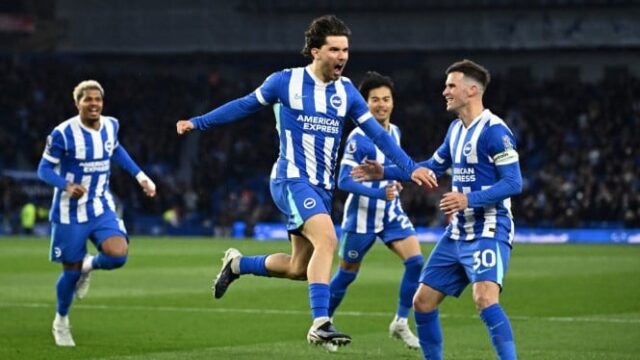 Brighton-Bantai-Arsenal-3-0-Tuan-Rumah-Catat-Kemenangan-Telak-di-Amex