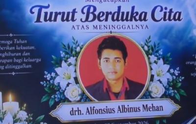 Dokter Hewan Alfonsius Mehan Tewas Ditembak KKB di Papua