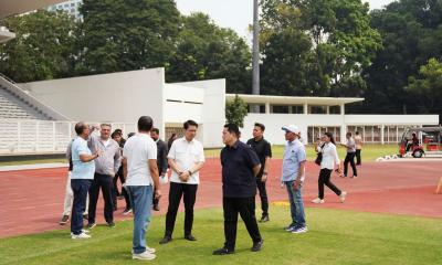 Erick Thohir Cek Kesiapan Stadion Jelang FIFA ASEAN Cup 2026
