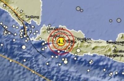 Gempa M4,3 Guncang Cianjur, Jawa Barat pada Selasa Sore
