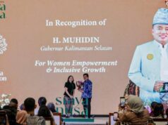 Gubernur Kalsel Raih Penghargaan Nasional untuk Pembangunan Inklusif Berbasis Pemberdayaan Perempuan
