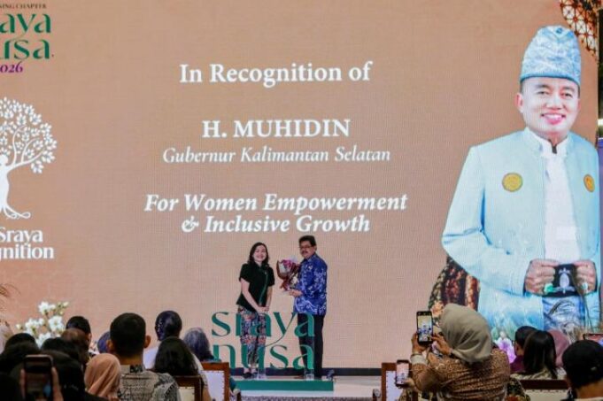 Gubernur Kalsel Raih Penghargaan Nasional untuk Pembangunan Inklusif Berbasis Pemberdayaan Perempuan