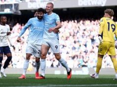 Haaland Sundul Kemenangan, Man City Unggul 1-0 atas Coventry di Babak I
