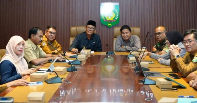 Bupati Ikuti Rakor Pengendalian Inflasi dan Pertumbuhan Ekonomi Tahun 2026