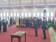 3 Pejabat Pimpinan Tinggi Pratama Dilantik Berbasis Manajemen Talenta